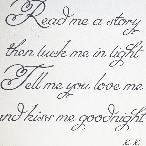 READ ME A STORY SIGN